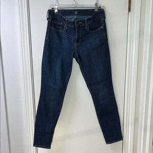 GAP Women's Dark Blue Skinny Jeans